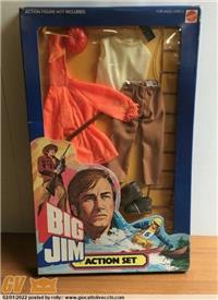 BIG JIM MOUNTAIN RESCUE OUTFIT ACTION SET MATTEL CAT. 9490
