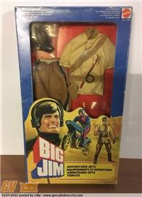 BIG JIM GUARDIA QUARTIER GENERALE ACTION ADVENTURE SETS MISB MATTEL CAT. 7148