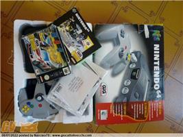 NINTENDO 64 NES 64 GIG VERSIONE ITALIANA E GIOCHI USATO COME NUOVO DELL`ANNO 1996