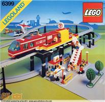 LEGO SET 6399 AIRPORT SHUTTLE