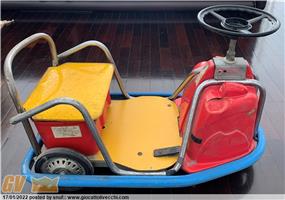 AUTOSCONTRO GIORDANI BAMBINO GIOCATTOLO VINTAGE ELETTRICA