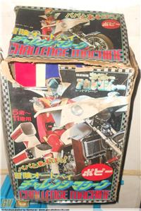 GORANGER MOTO A CORDA GORENGER CHALLENGE MACHINE EVIL KNIEVEL POPY