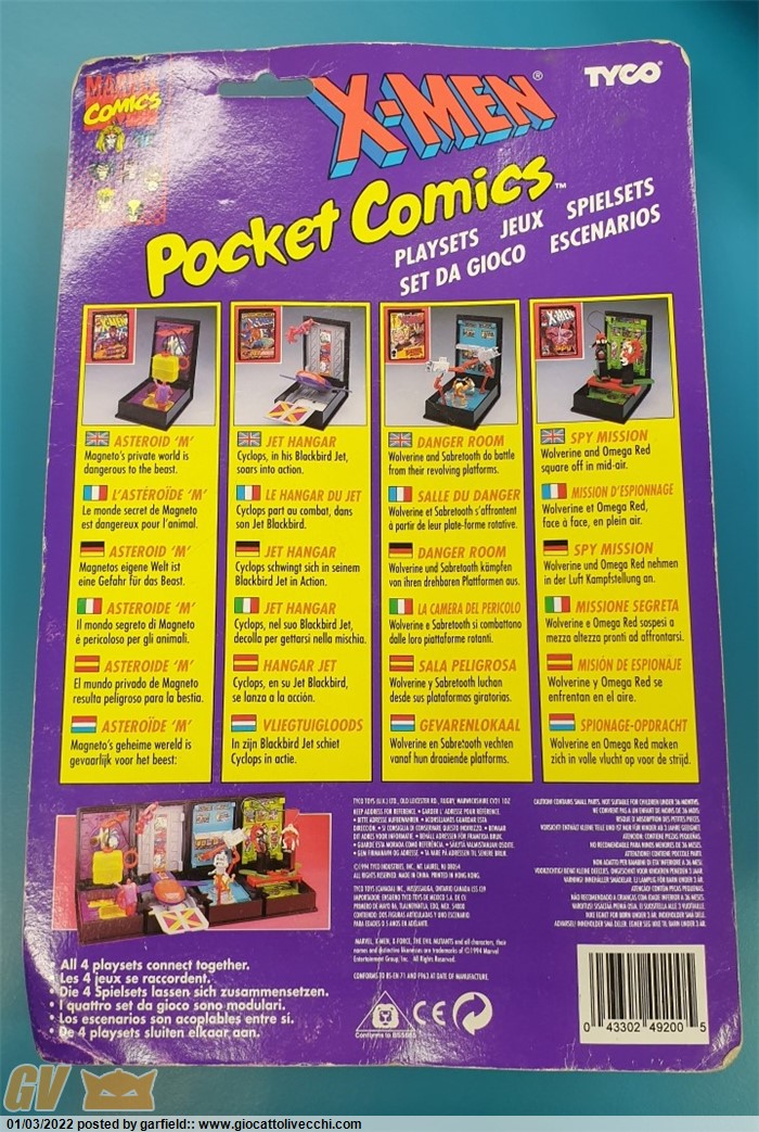 Mercatino X Men Pocket Comics Asteroid M