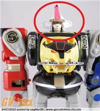 CERCO TESTA ROBOT PINK POWER RANGERS NINJA ZORD BANDAI