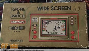 MICKEY MOUSE NINTENDO - GAME & WATCH MC-25 (1981)