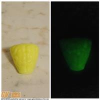MICRONAUTI CERVELLO REPRO LOBROS VARIANTE GIALLO FLUO GLOW IN THE DARK 