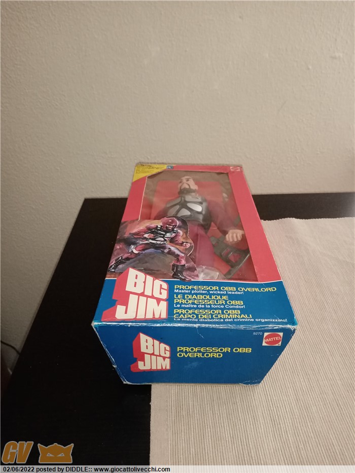 MATTEL - BIG Jim - Professore OBB OVERLORD OVP EUR 194,78 - ES