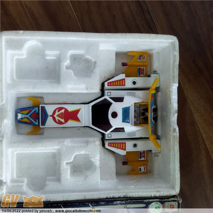 Action Figure Trasformabile Mach Patrol - Daitarn 3 - Modello Diecast 25 Cm