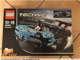 LEGO 42050 TECHNIC DRAG RACER COMPLETO IN BOX.