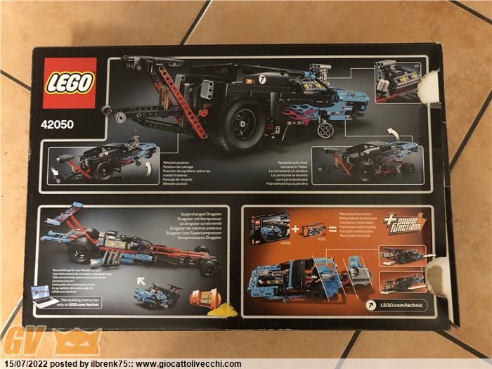 Mercatino: Lego 42050 Technic Drag Racer Completo In Box ...