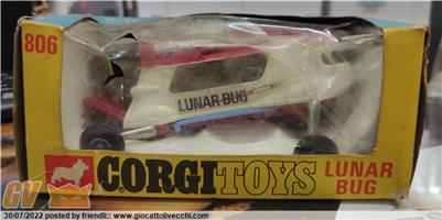 CORGI TOYS Nº 806 LUNAR BUG MODELLO DIECAST ORIGINALE IN SCATOLA - 1970