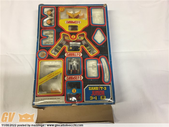 Mercatino: Zanbot 3 Junior - GiocattoliVecchi.com