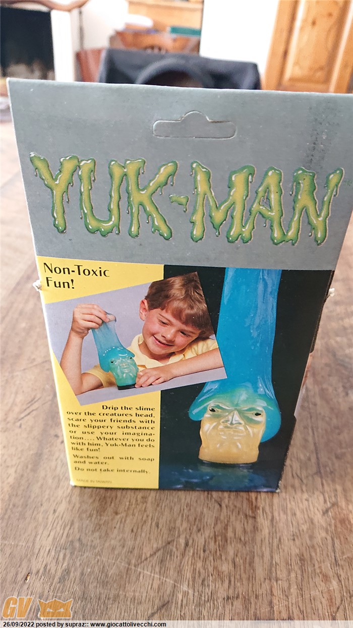 Mercatino: Yuk-Man Yuk Man Testa Slime - GiocattoliVecchi.com