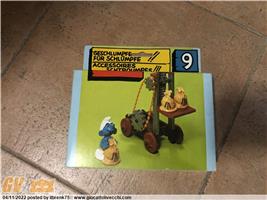 PUFFI&#47;SMURFS ACCESSORI SET NR. 9 PRIMA EDIZIONE VINTAGE DEAD STOCK. NEW.