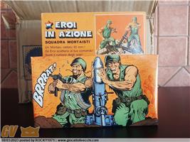 MATTEL EROI IN AZIONE HEROES IN ACTION SQUADRA MORTAISTI #7402 MIB, 1974