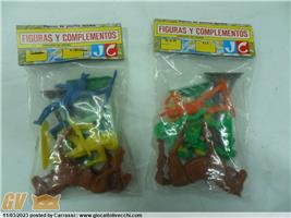 2 BUSTINE SOLDATINI JECSAN COWBOY E INDIANI