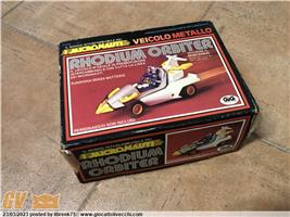 MICRONAUTS MICRONAUTI GIG RHODIUM ORBITER BOX SCATOLA EMPTY BOX VINTAGE.