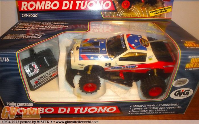 Rombo di tuono 2025 macchina telecomandata