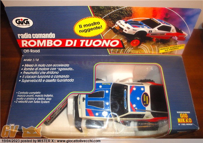 Mercatino Gig Nikko Rombo Di Tuono Perfetta In Box 1991