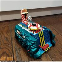 BASE UFO ROBOT GOLDRAKE GOLDORAK GRANDIZER POPY DIE-CAST METAL JAPAN VINTAGE