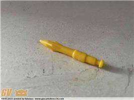 MISSILE GIALLO A PUNTA RED FALCON 1 VERSIONE MICRONAUTI