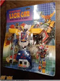 LION CAR ALTRA VARIANTE K. O. DEL GOLION TRASFORMABILE IN AUTO
