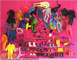 BIG JIM ACCESSORI OUTFIT VESTITI 