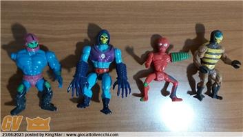 MASTERS OF THE UNIVERSE MOTU MATTEL - SKELETOR TERROR CLAWS BUZZ OFF TRAP JAW