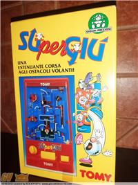 TOMY GIOCO VINTAGE SU PER GIÙ GIOCHI PREZIOSI FONDI DI MAGAZZINO.... ANNI 80 SEALED