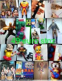 GIOCATTOLI TOYS VINTAGE LOTTO DIVISIBILE - DIVISIBLE LOT ANNI 1970/ 80/ 90/ 2000 ALCUNI POSSONO AVERE PARTI MANCANTI 