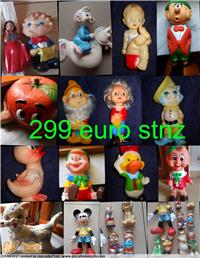 PUPAZZI LEDRAPLASTIC RUBBER TOY E NON GIOCATTOLI TOYS VINTAGE LOTTO DIVISIBILE - DIVISIBLE LOT ANNI 1970/ 80/ 90/ 2000 
