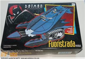 BATMAN THE ANIMATED SERIES KENNER 1993 RARE ITALY BOX VEICOLO FUORISTRADA (B.A.T.V.) MIB