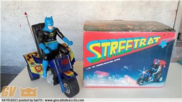 STREET-BAT CYCLE BATTERY OPERATED ANNI`80 MIB DI MAGAZZINO