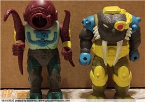 TRANSFORMERS G1 PRETENDERS OCTOPUNCH E LONGTOOTH 1988