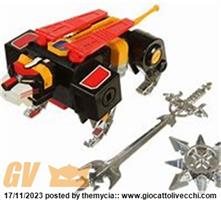 CERCO VOLTRON PLASTICA LEONE NERO ROTTAME 