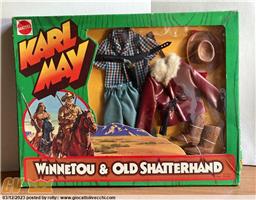 BIG JIM CONDUCENTE CARRO FAR WEST OUTFIT KARL MAY WAGON DRIVER CAT. 9913 