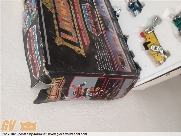 Figurine Vintage Robot Voltron Golion Lionbot - Taïwan - 28 Cm