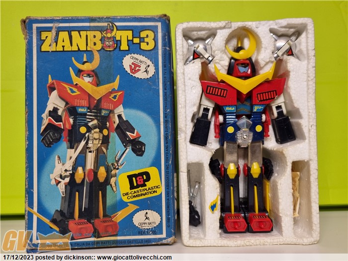 Zan Bot Mercatino: Zanbot3/Zambot3 St(Ceppi Ratti/Clover) - GiocattoliVecchi.com