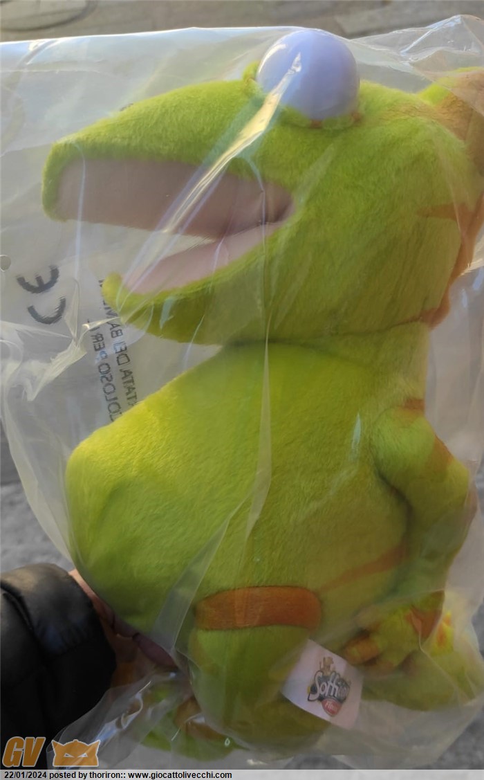 Mercatino Carletto Mascotte Sofficini Findus Circa 40 Cm Sigillato GiocattoliVecchi