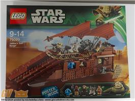 VENDO SET LEGO 75020 - LA NAVE DI JABBA