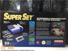 NINTENDO NES SUPER SET + 5 GIOCHI 