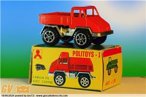 POLITOYS CAMION CON CASSONE APERTO