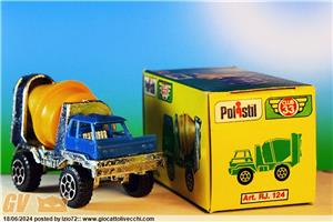 POLITOYS CAMION PERLINI BETONIERA