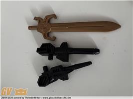 LOTTO ACCESSORI PREDAKING TRANSFORMERS