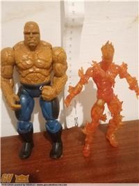 LOTTO ACTION FIGURE FANTASTICI 4