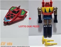 GETTER ROBOT 2 PEZZI POSEIDON MATTEL + GETTER ACQUILA POPY VINTAGE CHOGOKIN