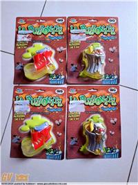 LOTTO GIOCATTOLI VINTAGE - PUZZONITE + MUTANT ORRID MONSTER - 6 PEZZI