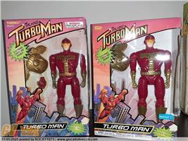 ACTION FIGURE VINTAGE TV FILM TURBOMAN TIGER- FUNKO DELUXE EDITION 1997 + RISTAMPA