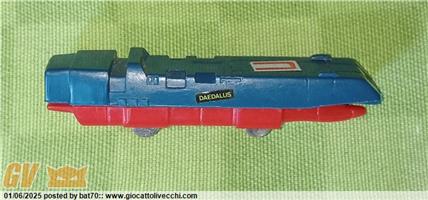 ROBOTECH MINIATURE MACROSS SDF-1 BATTLE FORTRESS DIECAST FIGURE RIGHT ARM PART MATCHBOX 1985