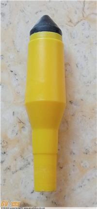 DINKY TOYS 351 INTERCEPTOR MISSILE GIALLO PERFETTO
